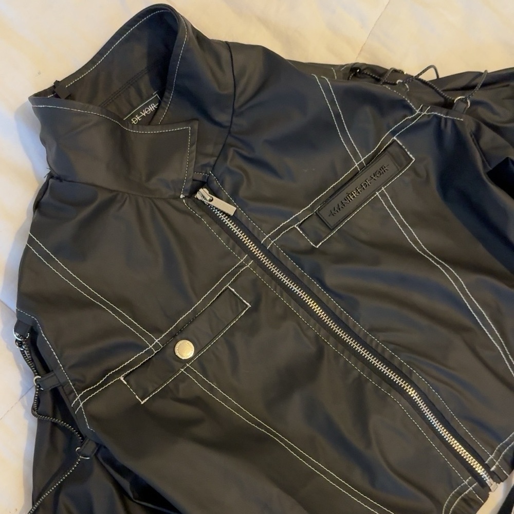 Pleather Mini Jacket